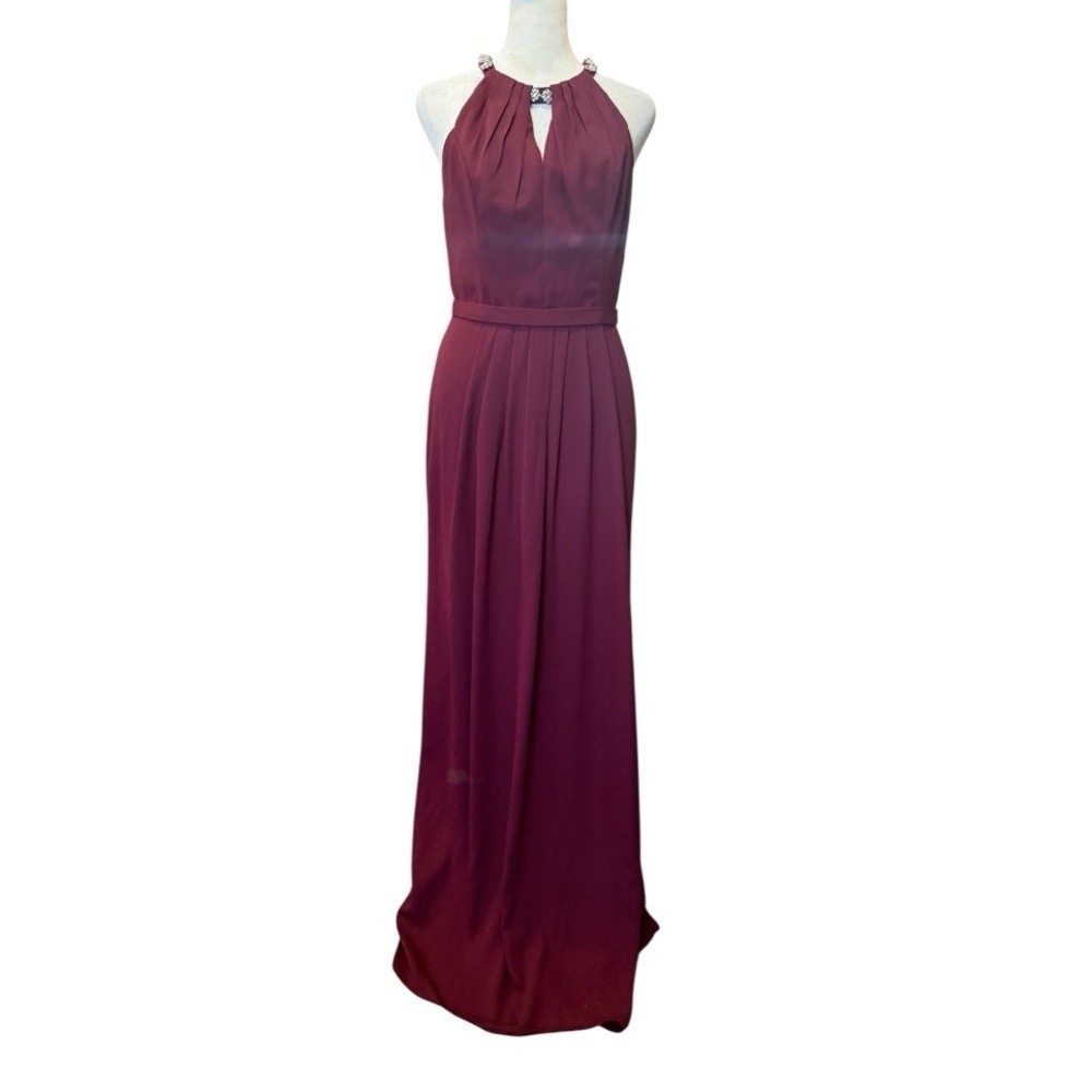 David's Bridal Evening Gown with Rhinestones Open Back Wedding